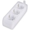 SONORA PSW300 POWER STRIP WITH 3 SOCKETS 1.5M WHITE