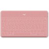 ΠΛΗΚΤΡΟΛΟΓΙΟ LOGITECH KEYS TO GO BLUETOOTH KEYBOARD FOR IOS BLUSH
