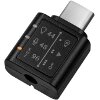 LOGILINK UA0363 USB-C TO 3.5 MM AUDIO ADAPTER WITH EQ DAC