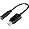 LOGILINK UA0364 USB-C AUDIO ADAPTER WITH EQ, C/M TO 3.5 MM, F, 0.14M
