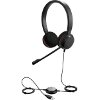HEADPHONES JABRA EVOLVE 20 STEREO, MICROPHONE, BLACK