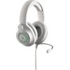 SPARTAN GEAR MEDUSA WIRED HEADSET WHITE/GREY