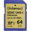 INTENSO 3421490 64GB SDXC PREMIUM U1 CLASS 10