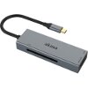 AKASA USB 3.2 TYPE-C 3-IN-1 CARD READER