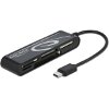 DELOCK 91739 USB 2.0 CARD READER USB TYPE-C MALE 5 SLOTS