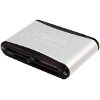 LOGILINK CR0001B USB 2.0 ALUMINUM ALL-IN-ONE CARD READER SILVER