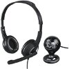 HAMA 139998 WEB CAM AND HEADPHONES WITH MICROPHONE HAMA HS-P150 BLACK