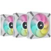 CORSAIR CO-9050117-WW FAN ML120 ELITE AIRGUIDE WHITE RGB TRIPLE PACK WITH LIGHTING NODE CORE