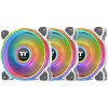 THERMALTAKE RIING QUAD 12 RGB RADIATOR FAN TT PREMIUM EDITION 3 FAN PACK - WHITE