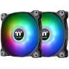 TT PURE DUO 12 ARGB BLACK 120X120X25MM SYNC RADIATOR FAN