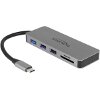 DELOCK 87743 USB TYPE-C DOCKING STATION FOR MOBILE DEVICES 4K - HDMI / HUB / SD / PD 2.0