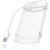 RAIDSONIC ICY BOX IB-AC703-U3 USB 3.0 ADAPTER CABLE FOR 2.5'' SATA HDD/SSD WHITE