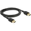 DELOCK 85660 DISPLAYPORT CABLE 8K 60 HZ 2 M DP 8K CERTIFIED