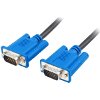 LANBERG VGA M/M CABLE 1.8M DUAL-SHIELDED FERRITE CORE BLACK