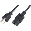 LOGILINK CP099 POWER CORD US NEMA5-15P MALE - SCHUKO IEC 60320-1 (C13) 1.8M BLACK