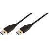 LOGILINK CU0039 USB 3.0 CONNECTION CABLE AM TO AM 2M BLACK