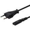 SAVIO CL-97 POWER CABLE (M) 2PIN 1.2M BLACK