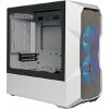 CASE COOLERMASTER MASTERBOX TD300 MESH MINI TOWER WHITE