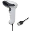 QOLTEC BARCODE READER 1D CCD USB WHITE
