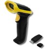 QOLTEC WIRELESS LASER BARCODE SCANNER 1D 2.4GHZ