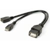 CABLEXPERT A-OTG-AFBM-04 USB OTG AF + MICRO BF TO MICRO BM CABLE 0.15M