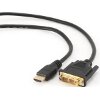 CABLEXPERT CC-HDMI-DVI-6 HDMI TO DVI MALE-MALE CABLE WITH GOLD-PLATED CONNECTORS 1.8M