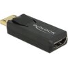 DELOCK 65573 ADAPTER DISPLAYPORT 1.2 MALE > HDMI FEMALE 4K ACTIVE BLACK