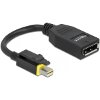 DELOCK 65978 MINI DISPLAYPORT 1.4 TO DISPLAYPORT ADAPTER WITH LATCH 8K 60 HZ