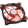 AKASA AK-FN091-RD 12CM VEGAS 15 RED LED FAN WITH ANTI-VIBE DAMPENING PADS SLEEVE BEARING