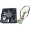 GEMBIRD FANCASE-4 FAN FOR PC CASE 80MM WITH 4 PIN POWER CONNECTOR