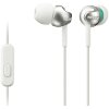 SONY MDR-EX110AP IN-EAR HEADPHONES WHITE