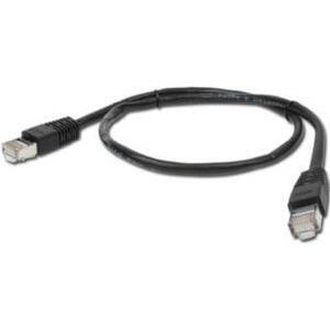 CABLEXPERT PP6-1M/BK BLACK PATCH CORD CAT6 MOLDED STRAIN RELIEF 50U PLUGS 1M