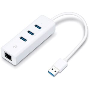 TP-LINK UE330 V2.0 USB 3.0 3-PORT HUB & GIGABIT ETHERNET ADAPTER 2 IN 1 USB ADAPTER