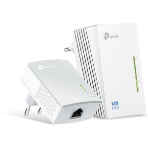 TP-LINK TL-WPA4220KIT V5 300MBPS AV600 WI-FI POWERLINE EXTENDER STARTER KIT