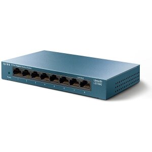 TP-LINK LS108G V1 8-PORT 10/100/1000MBPS DESKTOP NETWORK SWITCH