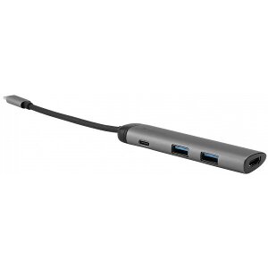 VERBATIM 49140 USB-C MULTI PORT HUB USB-C 3.1 GEN 1 / 2X USB 3.0 / HDMI 4K