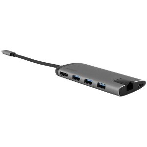 VERBATIM 49142 USB-C MULTI PORT HUB USB-C 3.1 GEN 1 / 3X USB 3.0 / HDMI 4K / RJ-45 / SD/MICRO SD