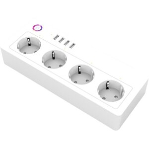 COOLSEER WIFI POWER STRIP ST03WE 4 SOCKET + 4USB