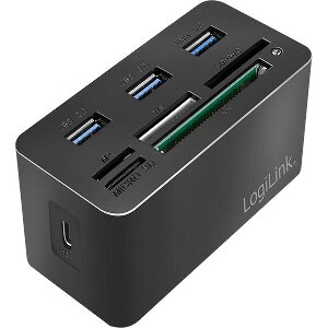 LOGILINK CR0046 USB 3.2 GEN 1 DOCKING STATION 8-PORT MINI BLACK