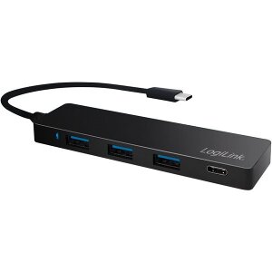 LOGILINK UA0311 USB 3.2 USB-C 4-PORT HUB ULTRA-SLIM