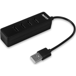 NOD WORK HUB 4.2 USB 2.0 HUB 4 ΘΥΡΩΝ ΜΑΥΡΟ