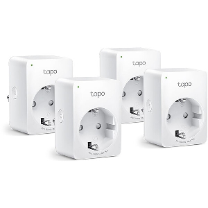 TP-LINK TAPO P110(4-PACK) MINI SMART WI-FI SOCKET, ENERGY MONITORING, 2-PACK