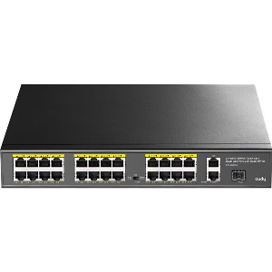 FAST ETHERNET 26PORT SWITCH POE CUDY FS1026PS1