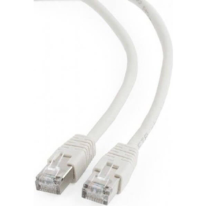 CABLEXPERT FTP CAT6 PATCH CORD WHITE 2 M PPB6-2M