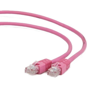 CABLEXPERT PP12-5M/RO PINK PATCH CORD CAT.5E MOLDED STRAIN RELIEF 50U PLUGS 5M
