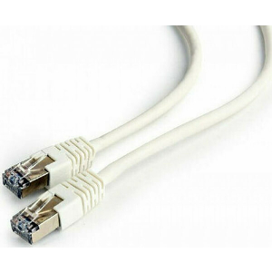CABLEXPERT PP6-0.5M/W FTP CAT6 PATCH CORD WHITE 0.5 M