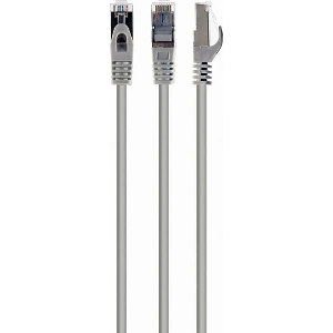 CABLEXPERT PP6A-LSZHCU-3M S/FTP CAT. 6A LSZH PATCH CORD GREY 3 M