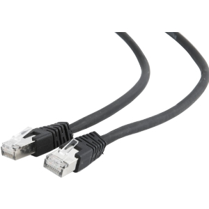 CABLEXPERT PP6A-LSZHCU-BK-3M S/FTP CAT. 6A LSZH PATCH CORD 3M BLACK