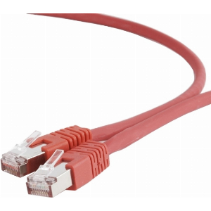 CABLEXPERT PP6A-LSZHCU-R-5M S/FTP CAT. 6A LSZH PATCH CORD 5M RED
