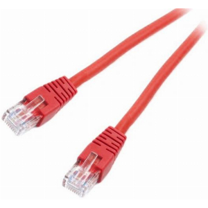 CABLEXPERT PP6U-1M/R UTP CAT6 PATCH CORD 1M RED
